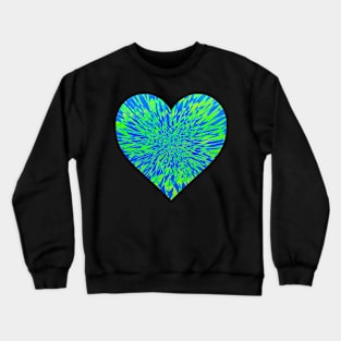 Neon Tie Dye Crewneck Sweatshirt